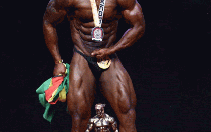 Whatley is first Guyanese to achieve IFBB Elite Pro Card