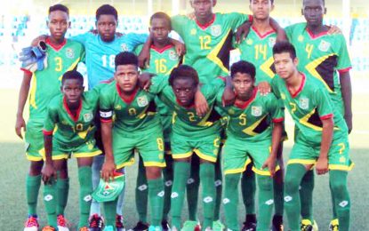 CFU 2018 BOYS’ U14 CHALLENGE SERIES…James’ Hat-trick propels Guyana to first victory