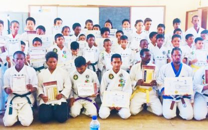 Guyana Mixed Martial Arts Karate Association hosts Annual Karate Exam