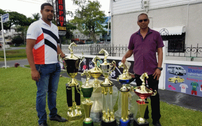 Trophy Stall rides with Guyana Cup 2018 – Rohan Oudit Construction also on board