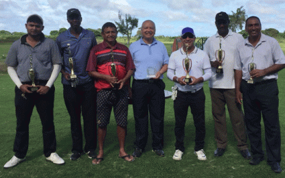 Dinanauth, Harry and Oviedo triumph in Jorge Medina Farewell Golf Tourney
