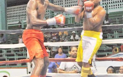 GBBC’s Young Blood Boxing Card  Bajan King stops Richmond by TKO; Delon Charles shines on debut in best fight of the night