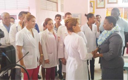 Health Minister visits Linden Hospital complex
