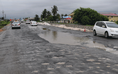 Traffic congestion on East Demerara roadway causes headaches for commuters/residences