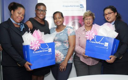 Copa Airlines tangibly supports Cancer Foundation