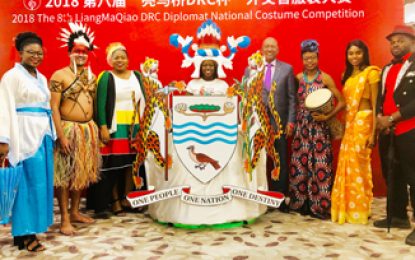 Team Guyana wins ‘Most Creative Award’ at Nat’l Costume Competition in China
