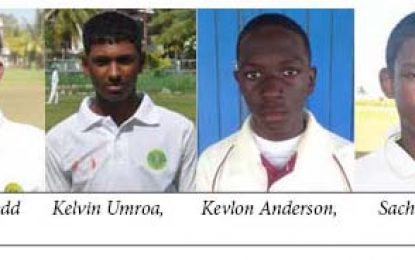 Preparations begin for 2020 U-19 World Cup Guyanese quartet included