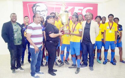 Shiva Boys’ create KFC Goodwill Cup history