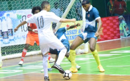 GFF/ExxonMobil International Futsal Roraima Superstars shine during opening night’s play