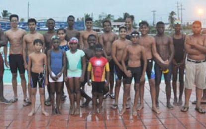 VOS Invitational Meet in Suriname Guyana’s swimmers depart for Dutch Nation today