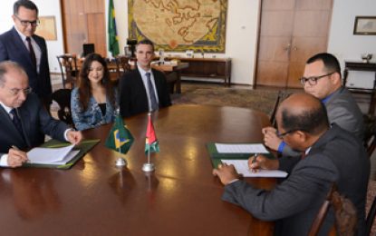 Guyana, Brazil sign critical investment agreement