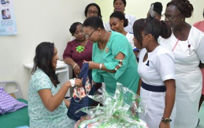 It’s a Boy!  –Guyana’s first Christmas baby hails from Canal #2