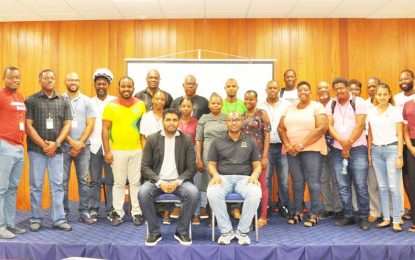 Forde urges participants to put into practice what they have learnt  Concacaf/GFF Club Marketing Workshop conclude