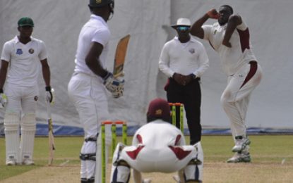 West Indies Regional First Class cricket Cornwall’s 10-wkt haul, Jaguars late order rally keep game in balance 2nd session lost due illness of players