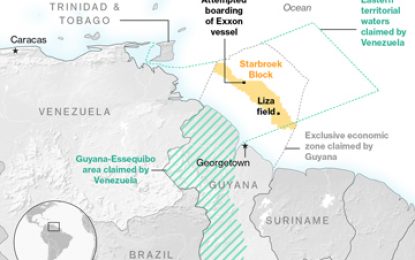 Venezuela to remap offshore oil, escalating tension with Guyana