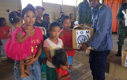 CDC continues relief exercise for Venezuelan migrants