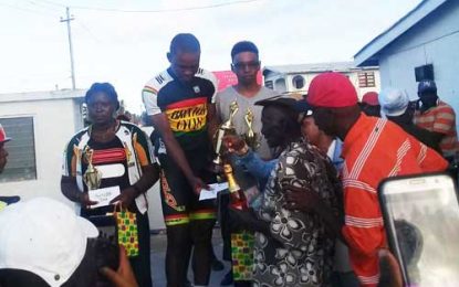 Andre “Padlock” Green Wins Sanko Benjamin 85th birthday cycle road race