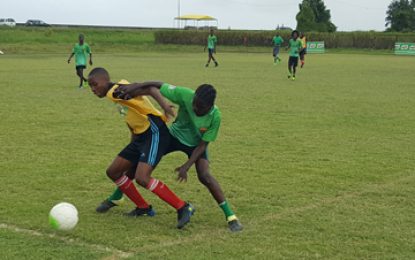 Milo Schools’ football tournament QC thumps North Ruimveldt 6-1, Saints and Bishops’ draw