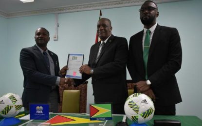 MOU signed with GoG to construct 2nd Football Complex Int. full size pitch and two mini pitches to be constructed; 24 hr access for community