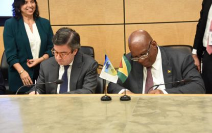 Guyana inks US$31M in loans to improve electricity, create single trade window -oil and gas governance targetted