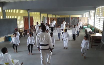 Karate classes commence in Wakenaam