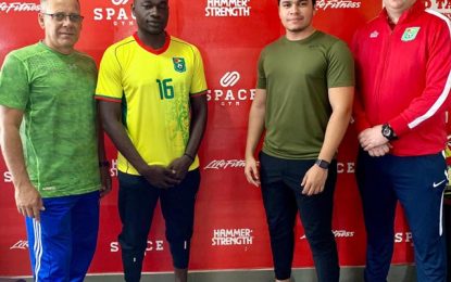 Space Gym and GFF partnership sealed Golden Jaguars getting in shape for March 23 date with Belize
