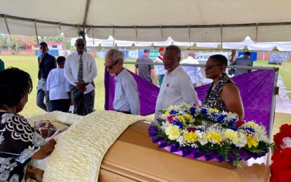 Linden says goodbye to former bauxite chief, Horace James