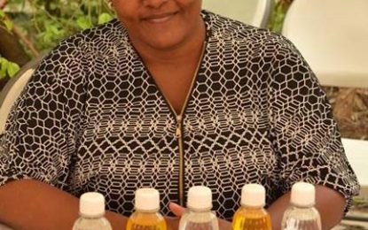Corentyne mom takes it to another level with coconut products