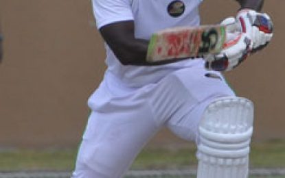 West Indies Championship  Shepherd 5-24, Bramble’s 62 give Jaguars slim advantage;22 wickets tumble on eventful 1st day