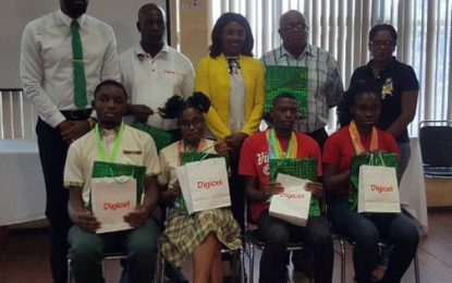 Special Olympic Athletes rewarded by DIGICEL and the NSC