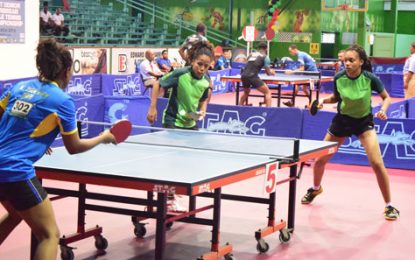 61st Caribbean Table Tennis ChampionshipsGuyana women off to a positive start in team championship