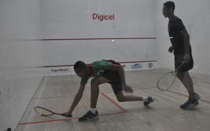 Toucan Distributors Junior Skill LevelInce-Carvalhal beat Verwey in entertaining Squash