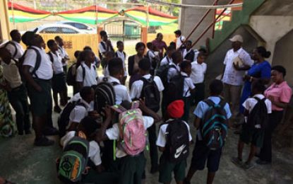 St. George’s students given wake-up tour of Juvenile Holding Centre