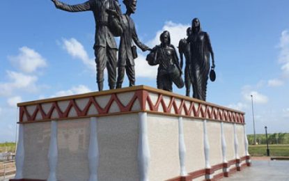 Indian Arrival Monument finally completed