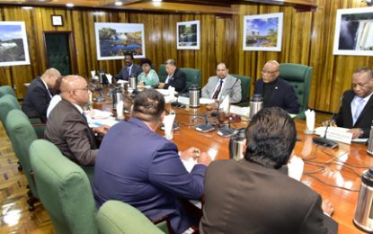 Granger, Jagdeo meeting ends without election date -President to engage GECOM commissioners