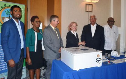 Hydromet Dept. receives 21 new automatic weather stations -as Guyana observes World Water Day