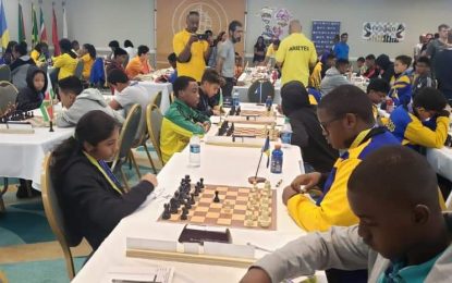 Guyana place 5th at CARIFTA Junior Chess C/Ship