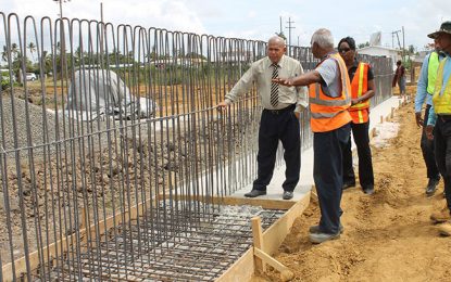 Minister Norton impressed by works on Synthetic tracks