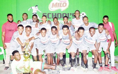 Milo Schools’ football tournament 2019…CWSS needle Lodge to clinch first title