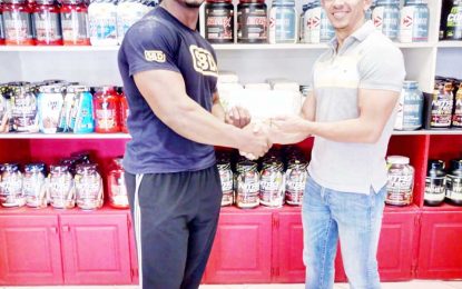 Fitness Express powers Carlos Petterson for Barbados StrongFit competition