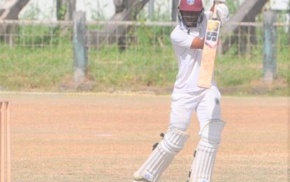 Windies U-15 Championship in Antigua Guyana beat L/Wards by 104 runs