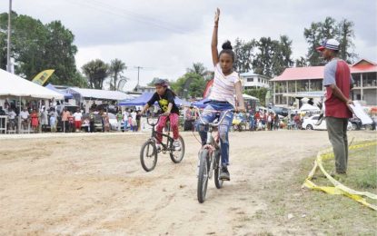 Bartica Easter Regatta – Cycling  Thirty-seven BMX riders entertain; Four rewarded with cycles
