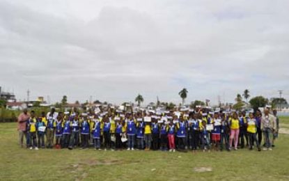 Pele FC Alumni Corp. 3rd Annual Youth Development ProgrammeA total of 117 youths more empowered following three days of positive exposure