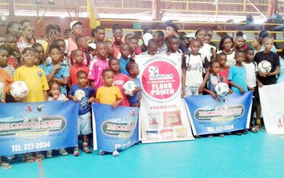 NAMILCO/ABSAA Easter Indoor Soccer Boys & Girls F’ball Festival…Buxton Stars shine by winning U11 and 13 segments; Charlestown ‘A’ claim U15 title