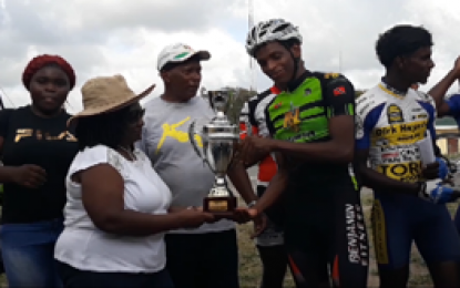 Curtis Dey edges Narine to take second annual NA Mayor Cycle Road race