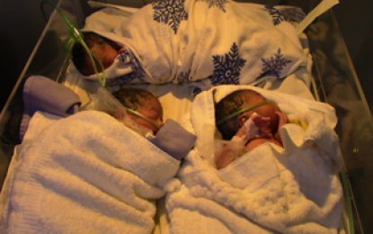 Woman expecting twins delivers triplets at GPHC