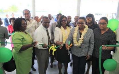 New facilities commissioned at New Amsterdam Regional Hospital