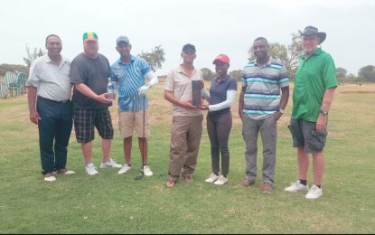 Eureka & Roy 1st in exciting May Day Better Ball golf tournament Joaan & Aleem also aiming for 1st in Barbados