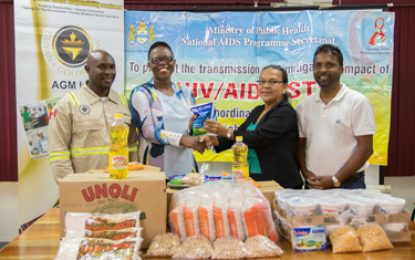 Companies give laudable support to NAPS Food Bank programme