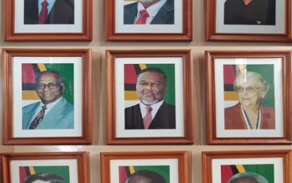 Parliament unveils presidential portraits